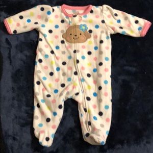 Child of mine Carter’s 0/3 month footy pajamas
